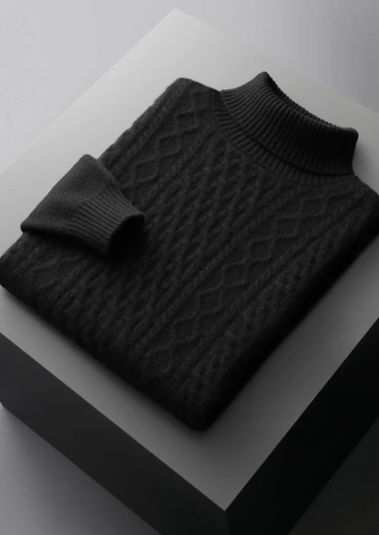 Pure Extra-Fine Merino Wool Wintertime Rollneck | Vallentty