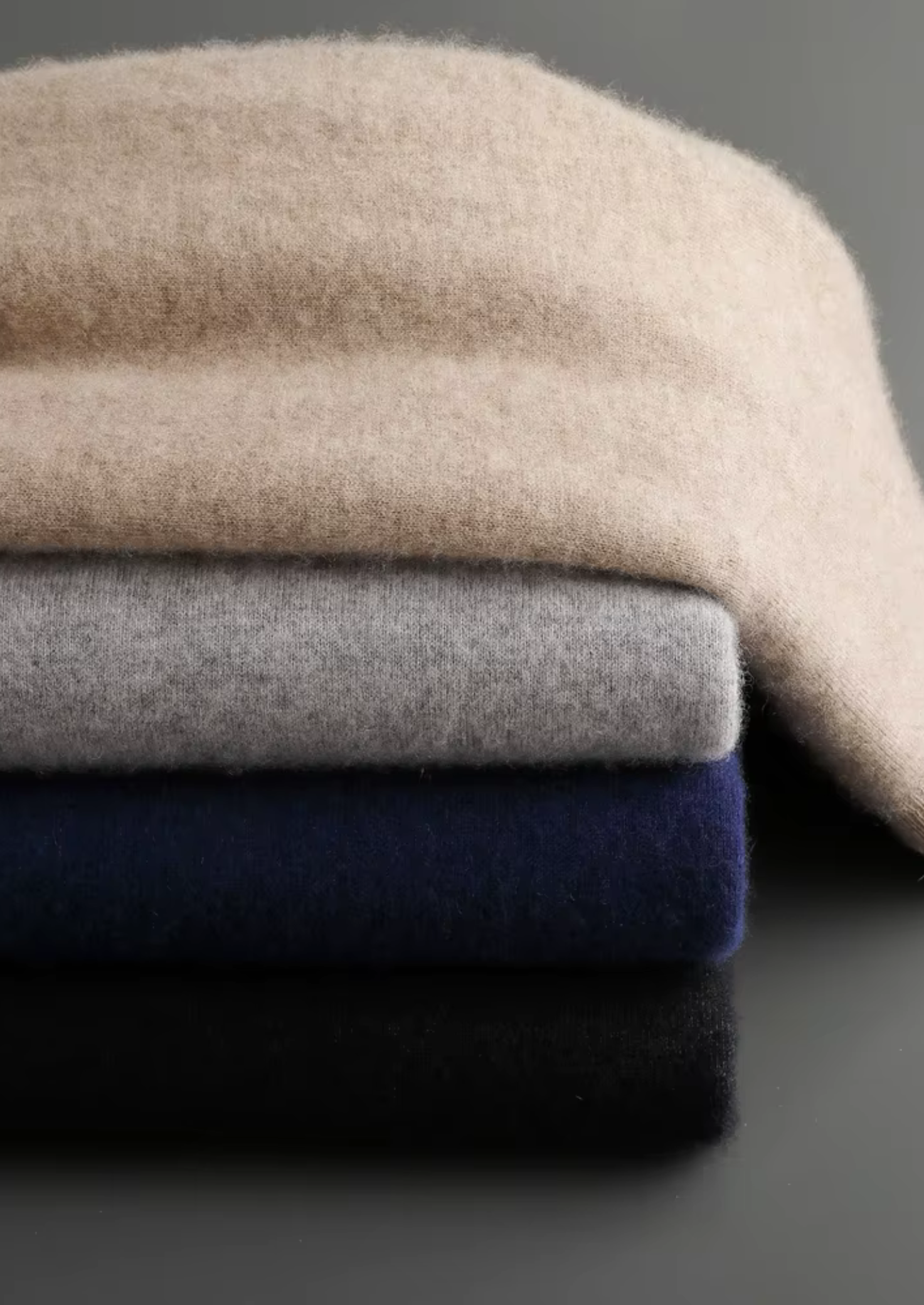 Premium Cashmere Navy Blue Vienna Leisure Set | Vallentty