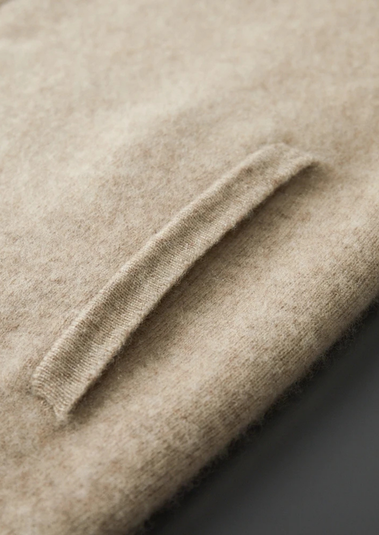 Premium Cashmere Sand Denis Leisure Set | Vallentty