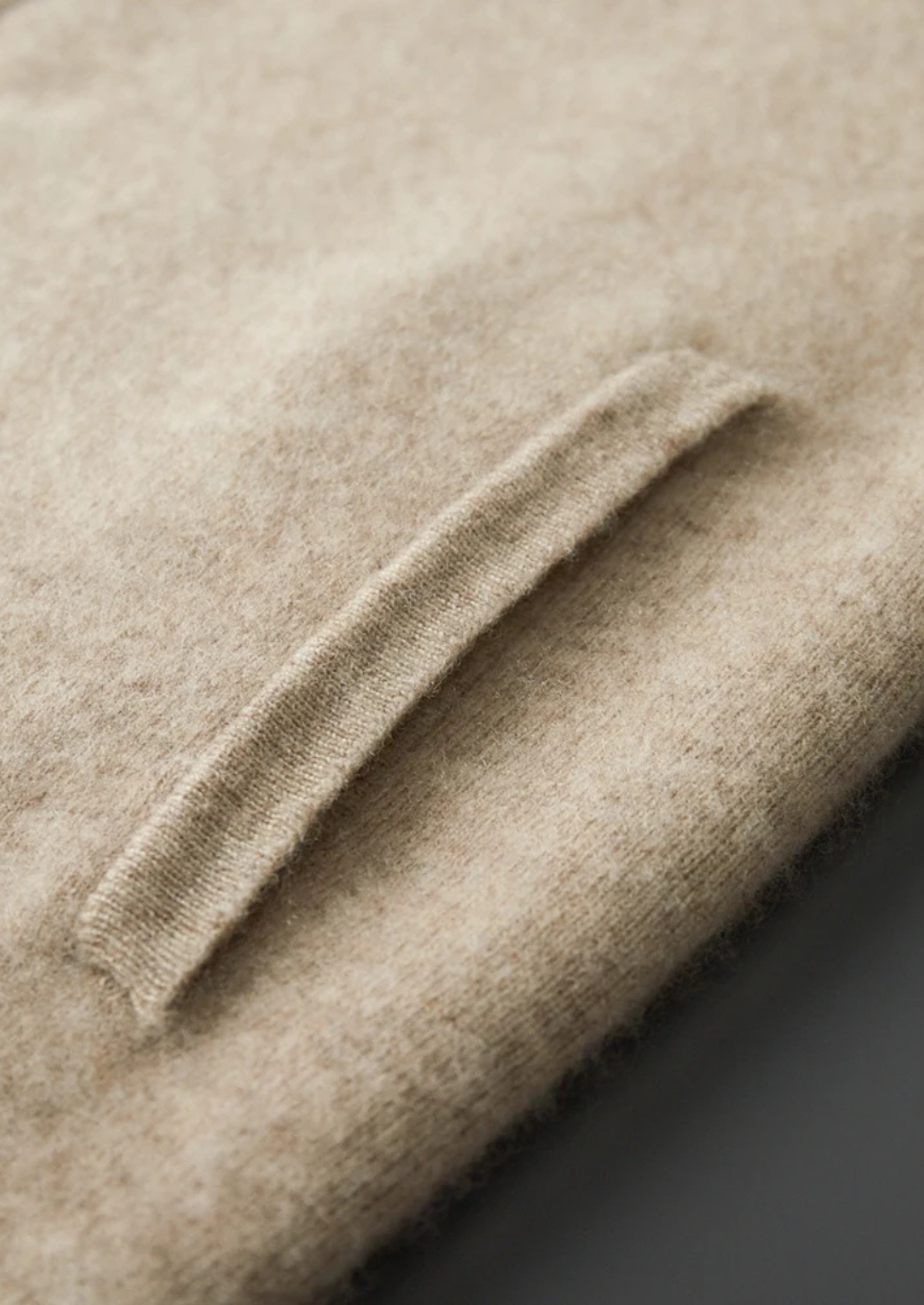 Premium Cashmere Sand Denis Leisure Set | Vallentty