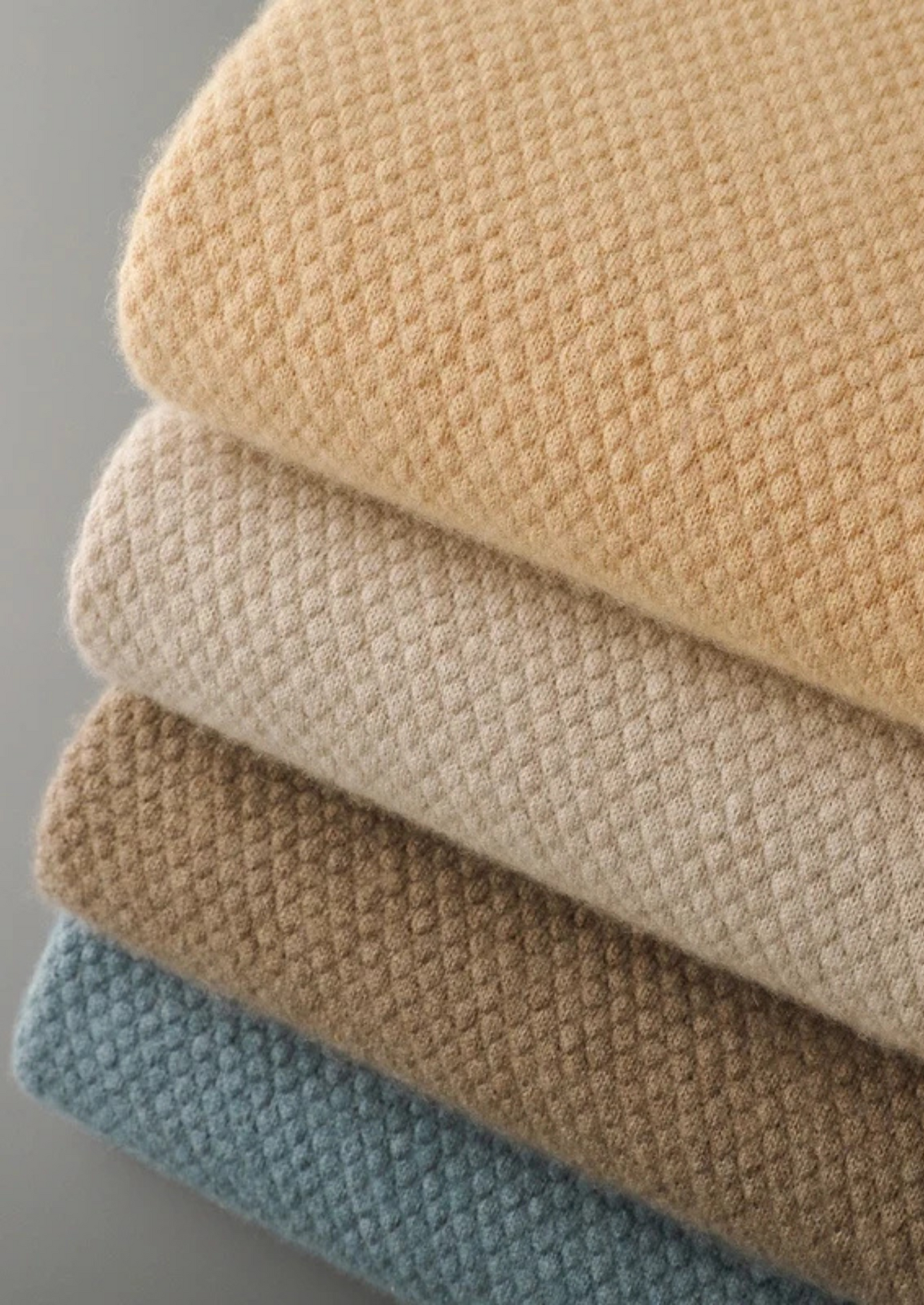 Premium Cashmere Mustard Two-Tone Polo | Vallentty
