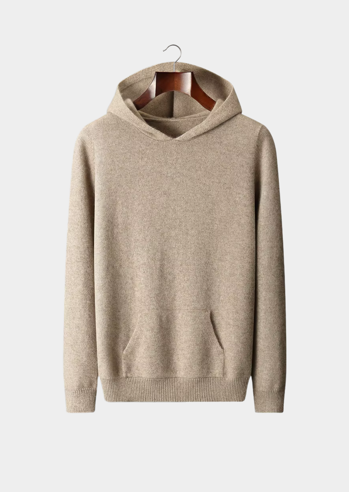 Premium Cashmere Essential Hoodie | Vallentty