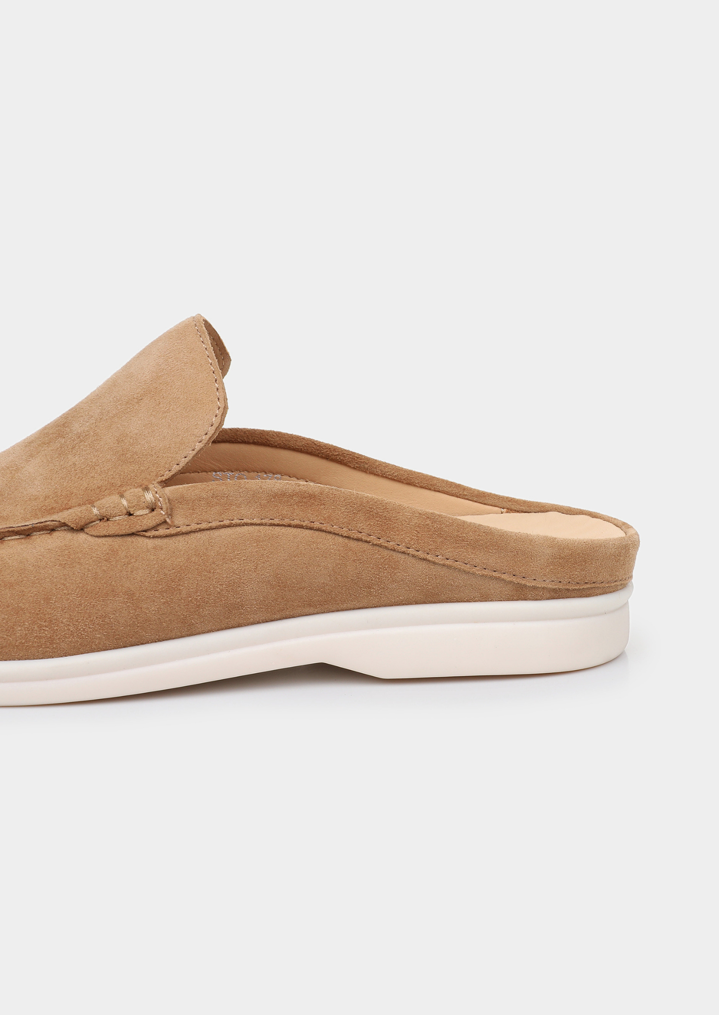 Caramel Marina Suede Slipper | Vallentty