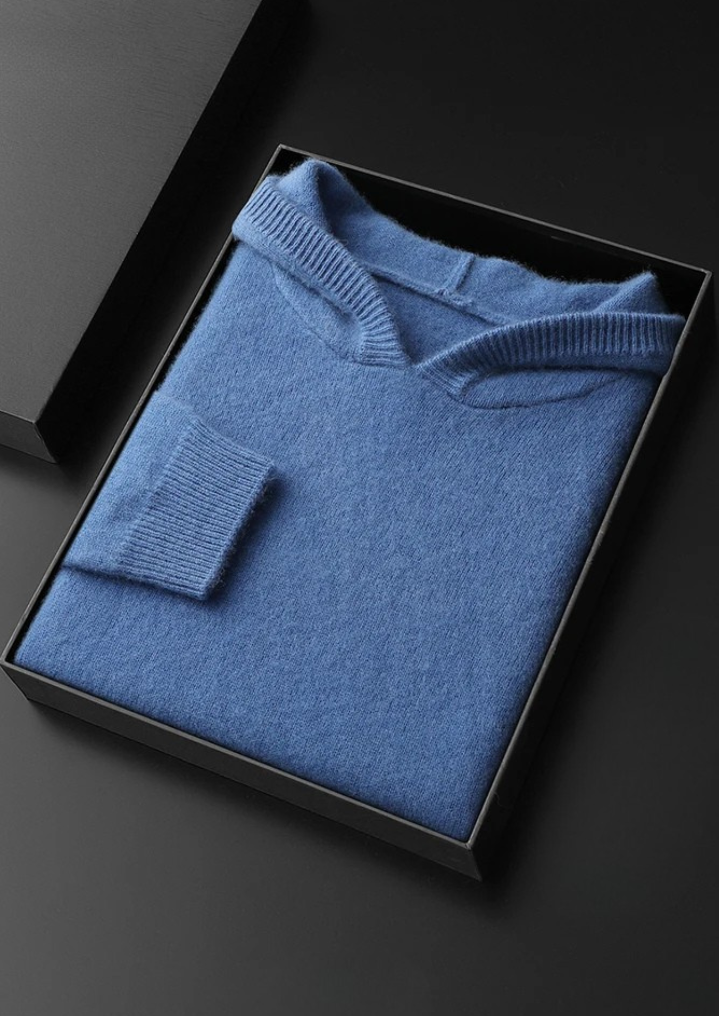 Premium Cashmere Leisure Hoodie | Vallentty