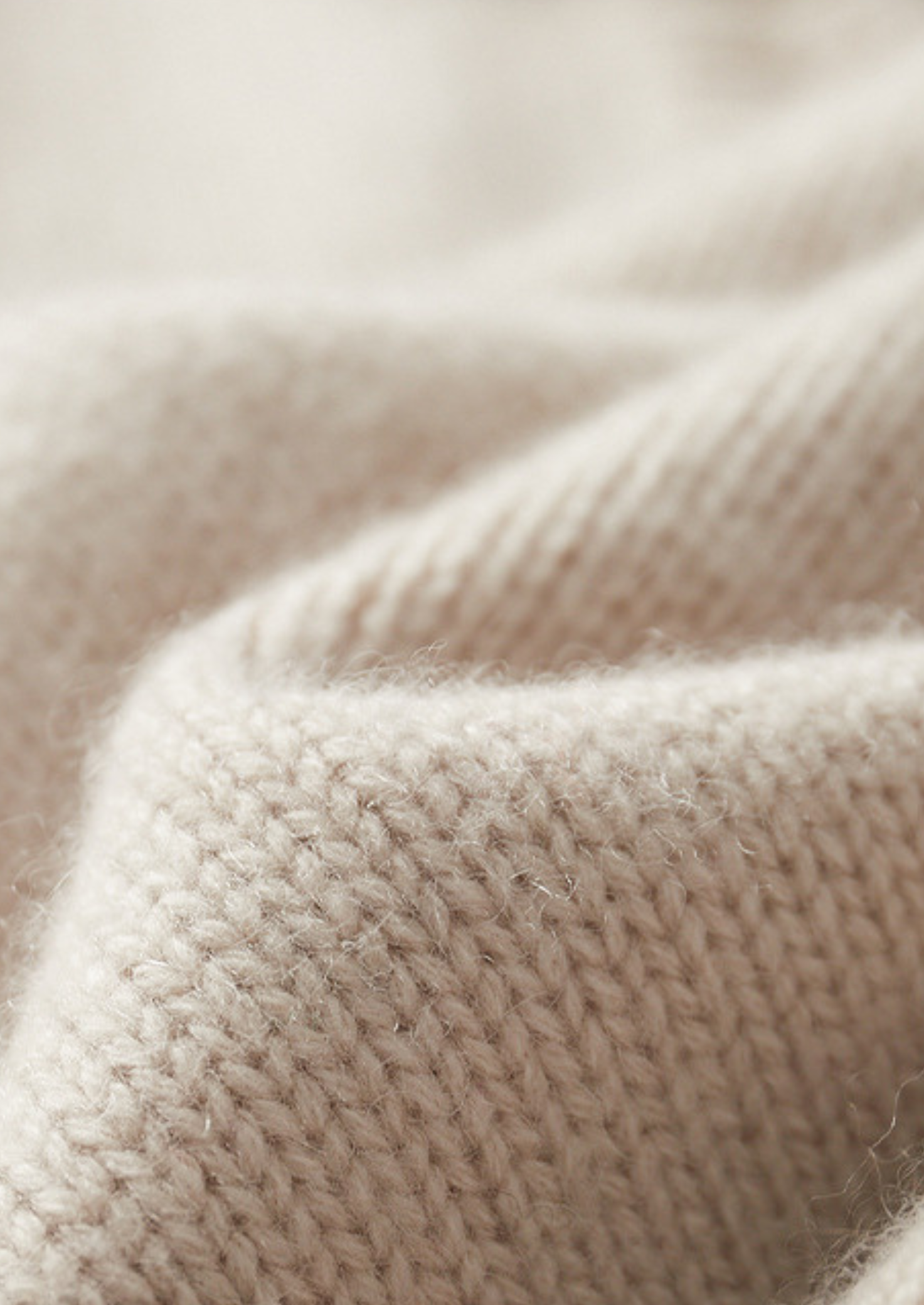 Pure Cashmere Off White Half Zip Sweater | Vallentty