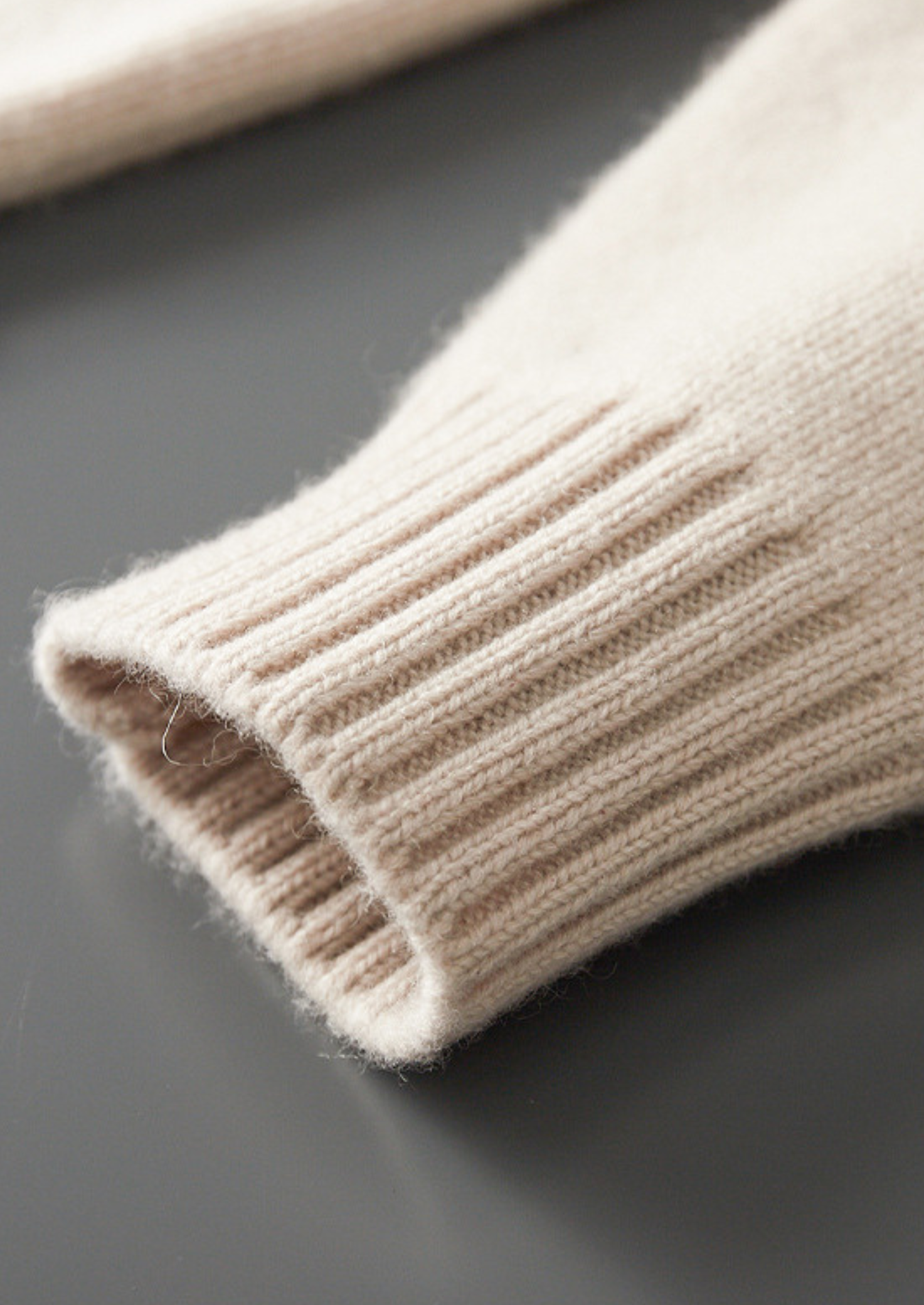 Pure Cashmere Off White Half Zip Sweater | Vallentty
