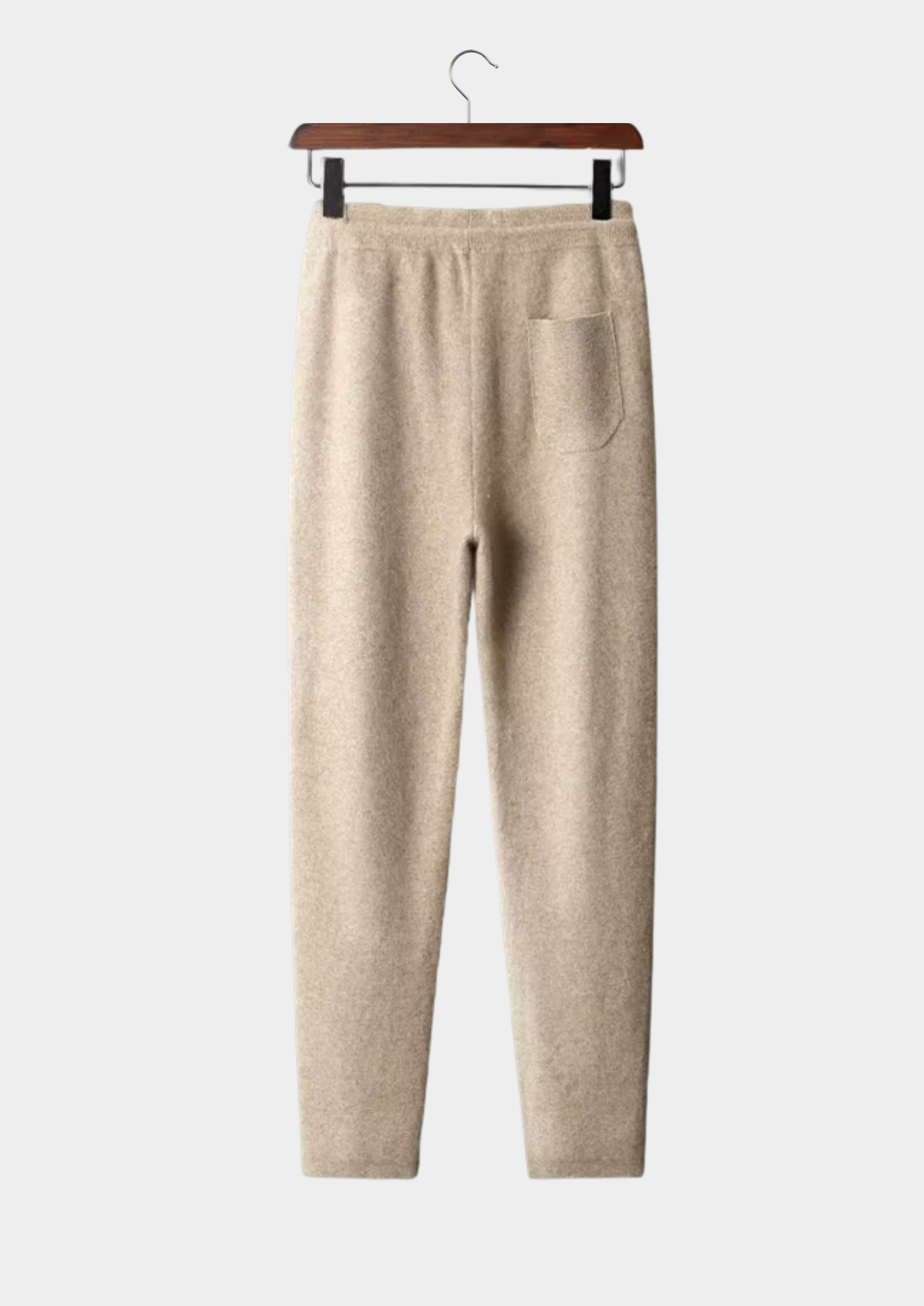 Premium Cashmere Pleated Trousers | Vallentty