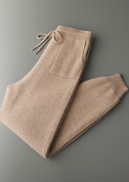 Premium Cashmere Leisure Joggers | Vallentty