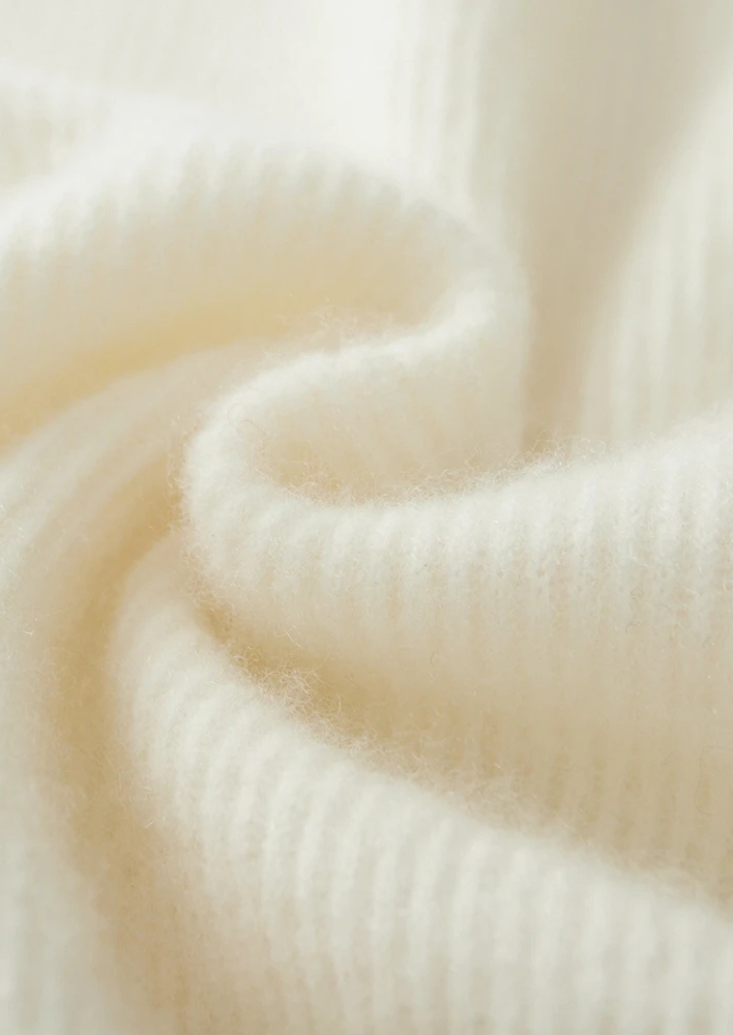 Pure Extra-Fine Merino Wool Ribbed Zipper Cardigan | Vallentty