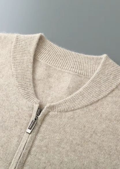 Pure Extra-Fine Merino Wool V-Neck Cardigan | Vallentty