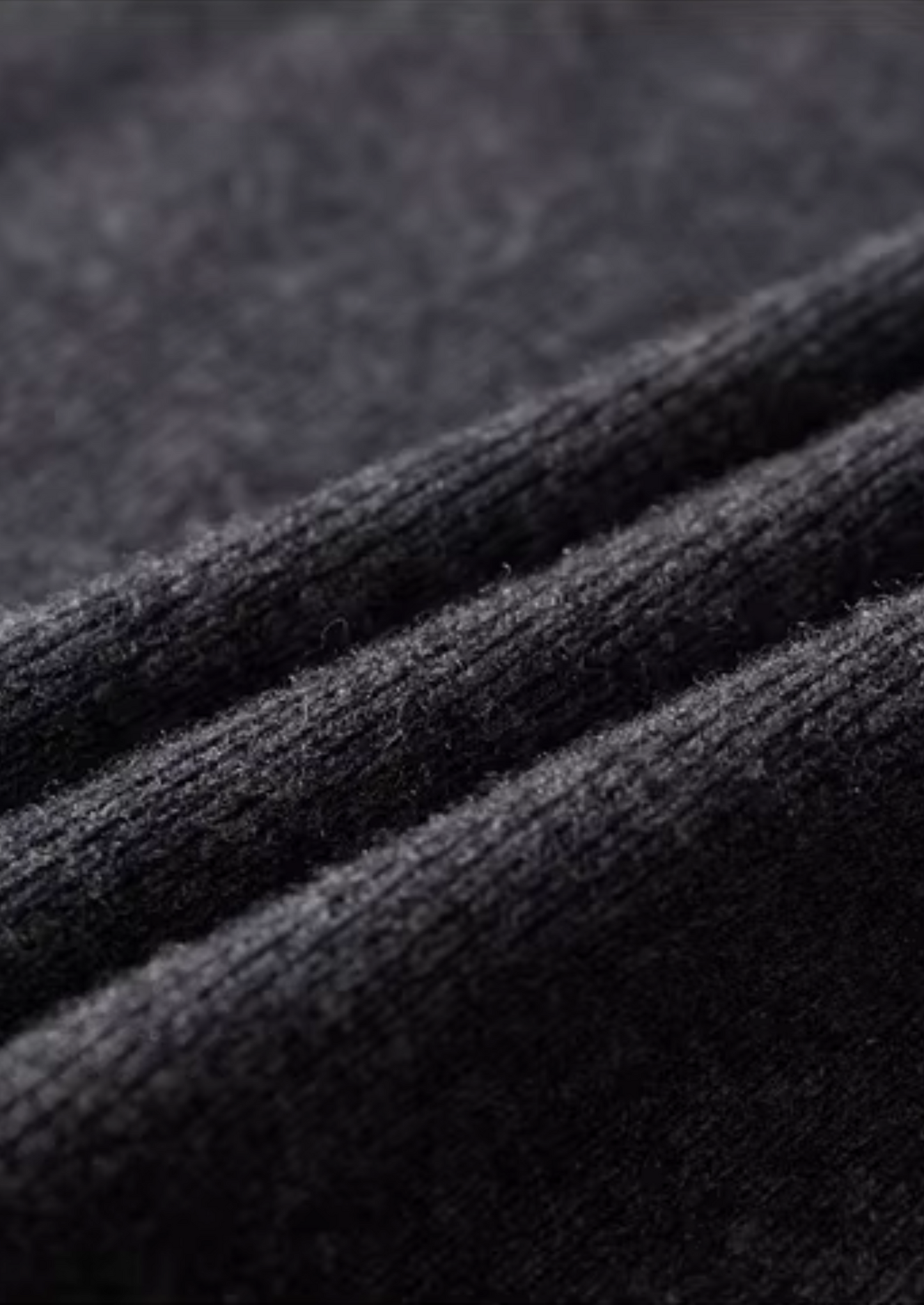 Pure Extra-Fine Merino Wool Ribbed Polo Cardigan | Vallentty
