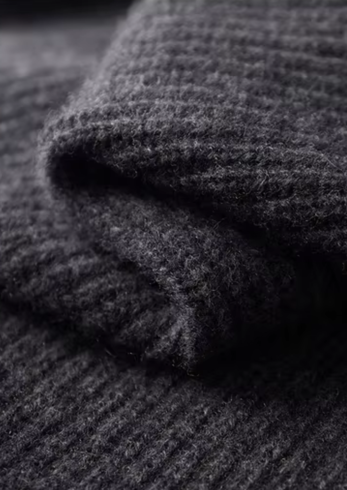 Pure Extra-Fine Merino Wool Funnel Neck Dual Zip Cardigan | Vallentty