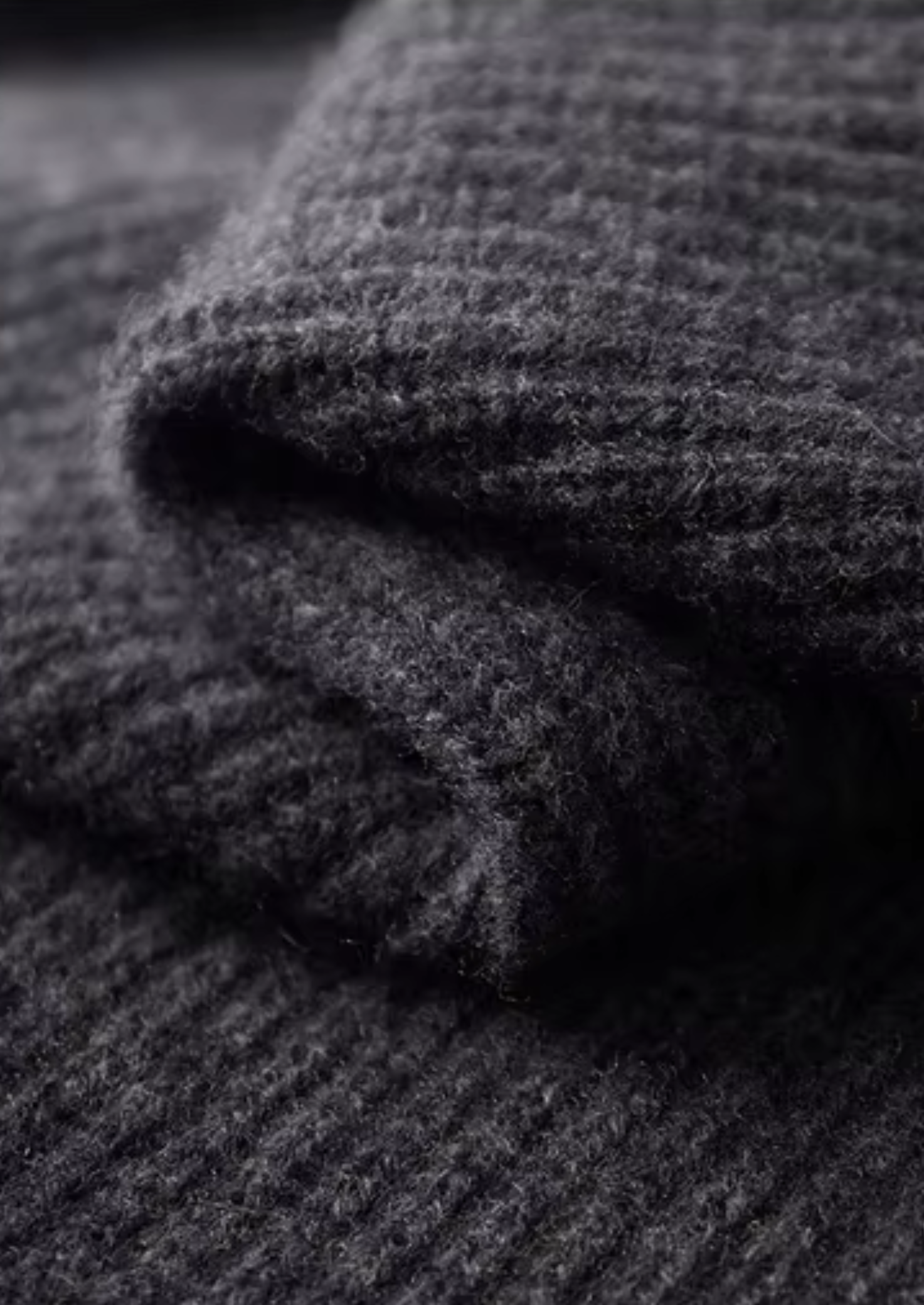 Pure Extra-Fine Merino Wool Funnel Neck Dual Zip Cardigan | Vallentty