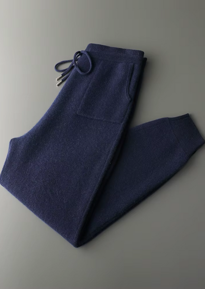 Premium Cashmere Leisure Joggers | Vallentty