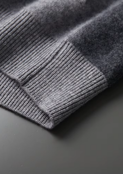Premium Cashmere Dark Gray Torino Leisure Set | Vallentty
