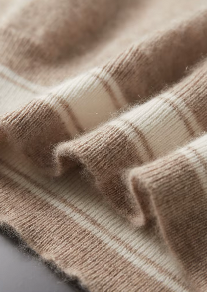 Premium Cashmere Sand Vienna Leisure Set | Vallentty