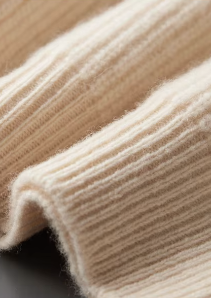 Pure Extra-Fine Merino Wool Half Zipper Hoodie | Vallentty