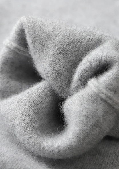Premium Cashmere Light Gray Alain Leisure Set | Vallentty