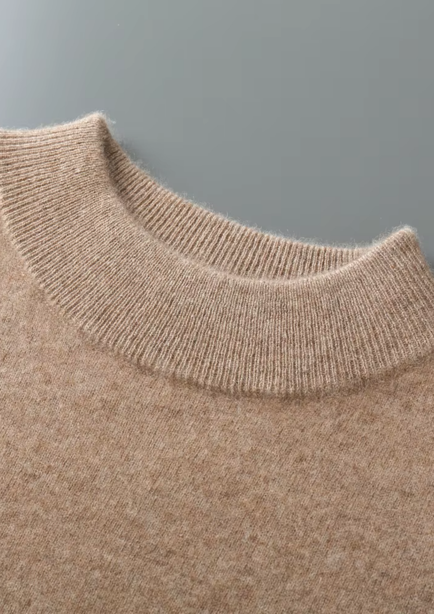 Pure Extra-Fine Merino Wool Classic Mockneck | Vallentty