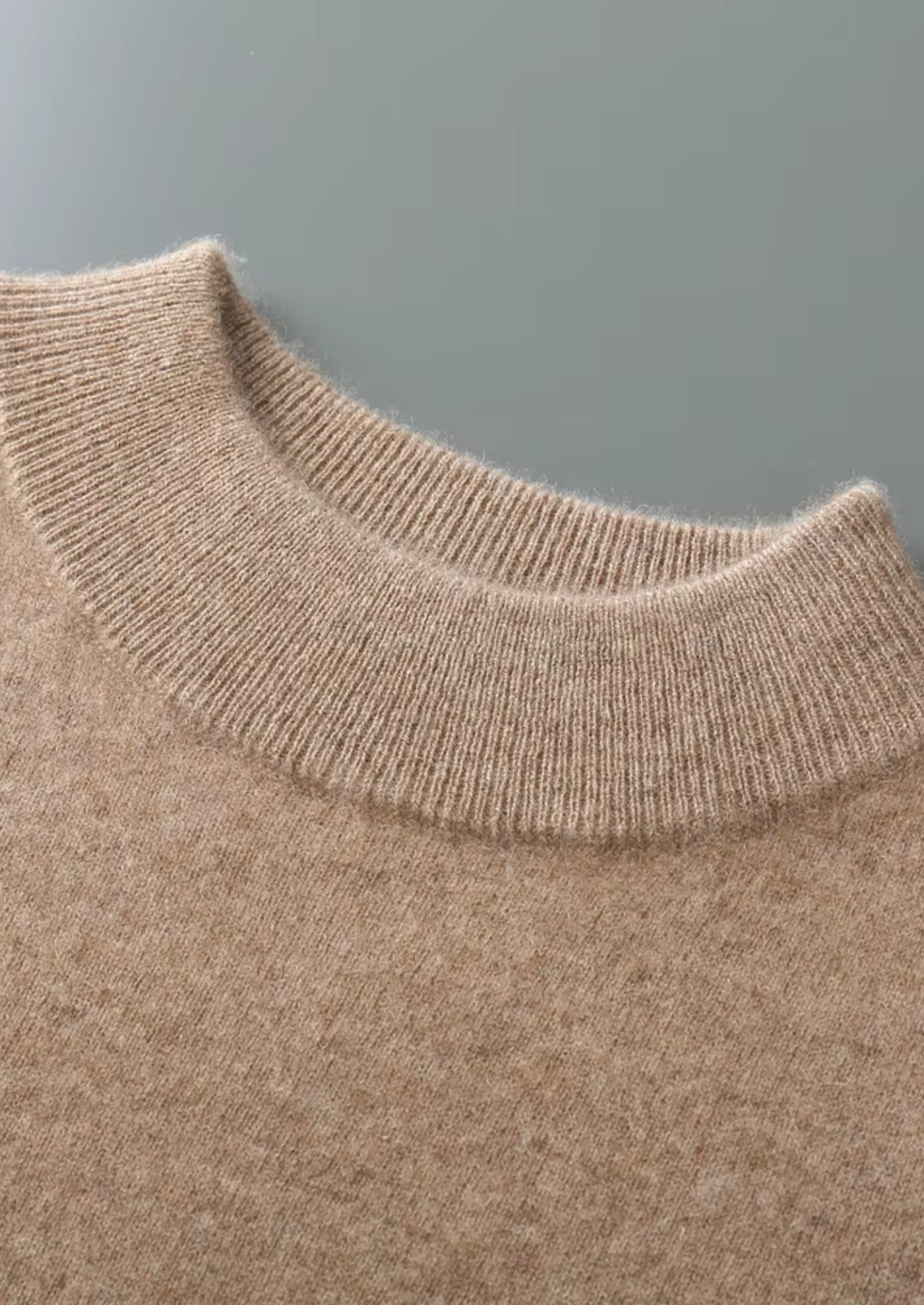 Pure Extra-Fine Merino Wool Classic Mockneck | Vallentty