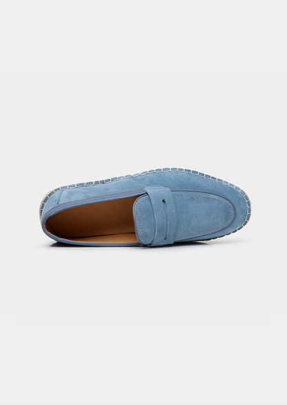 Penny Seaside Espadrilles - Light Blue | Vallentty