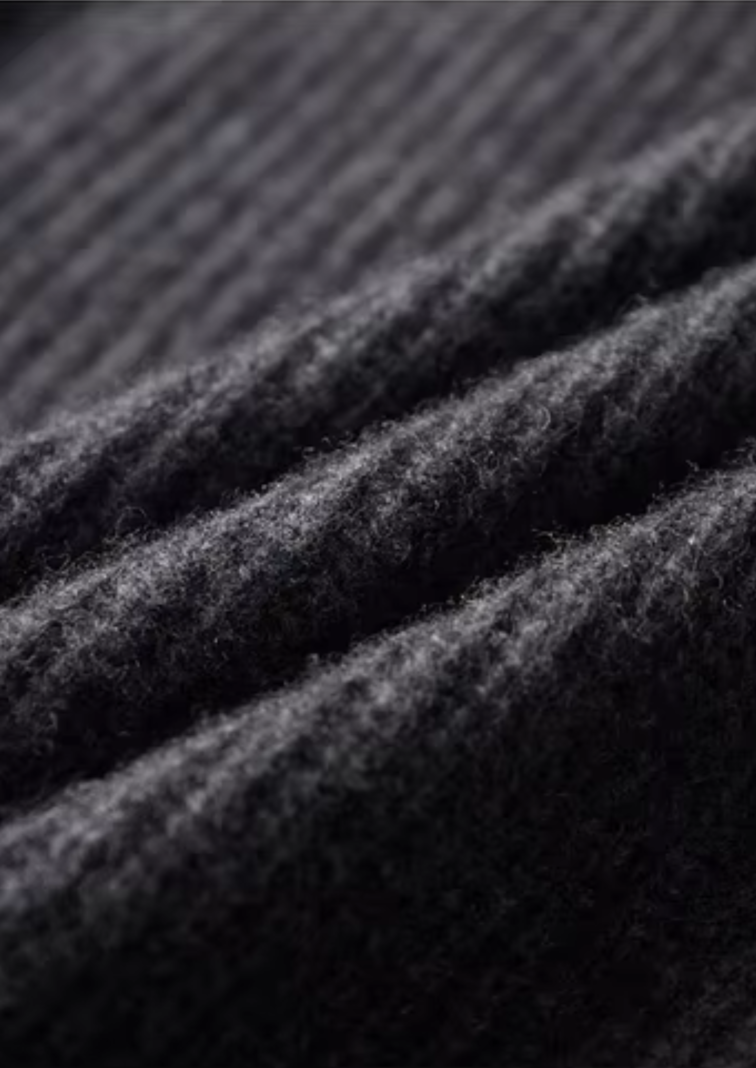 Pure Extra-Fine Merino Wool Funnel Neck Dual Zip Cardigan | Vallentty