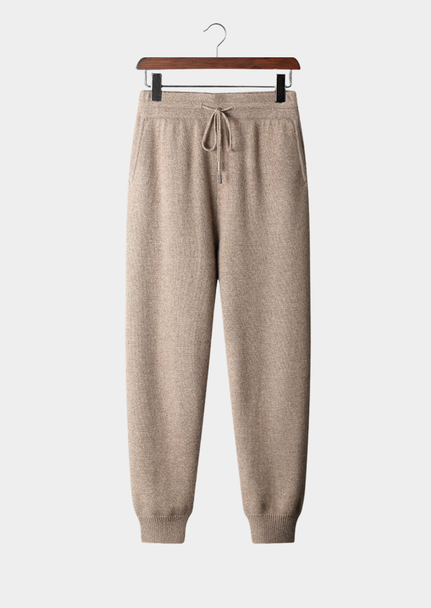 Premium Cashmere Essential Leisure Joggers | Vallentty
