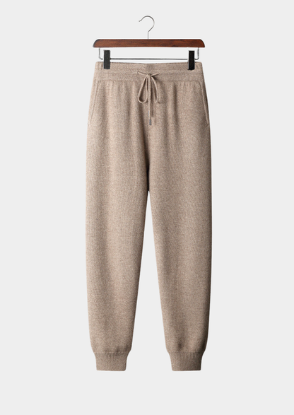 Premium Cashmere Essential Leisure Joggers | Vallentty