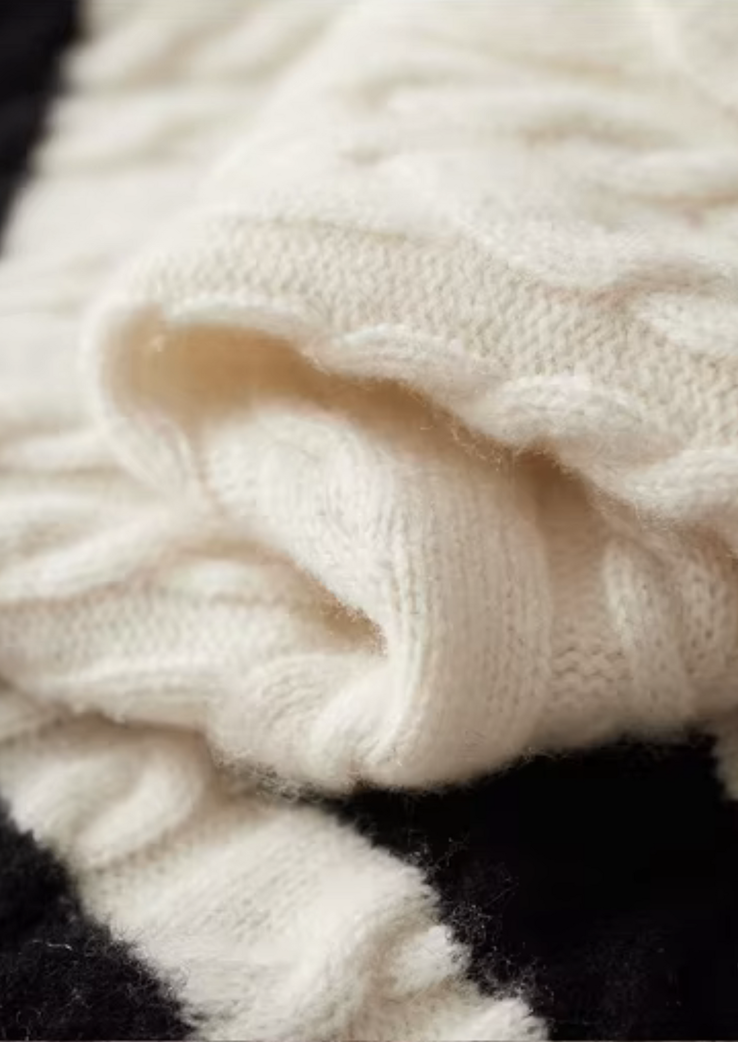 Pure Extra-Fine Merino Wool Striped Half-Zip Sweater | Vallentty