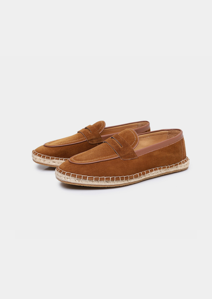 Penny Seaside Espadrilles - Caramel | Vallentty