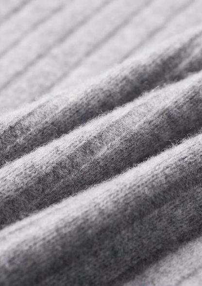 Pure Extra-Fine Merino Wool Patterned Zip Cardigan | Vallentty