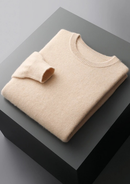 Pure Extra-Fine Merino Wool Classic Crewneck | Vallentty