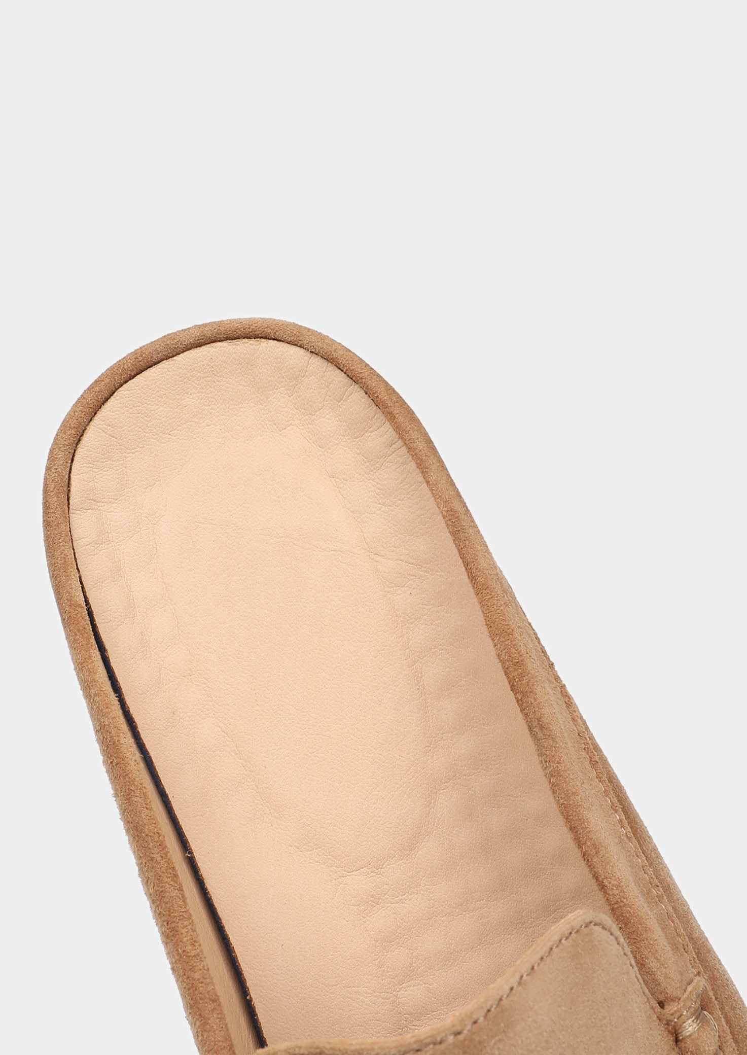 Caramel Marina Suede Slipper | Vallentty