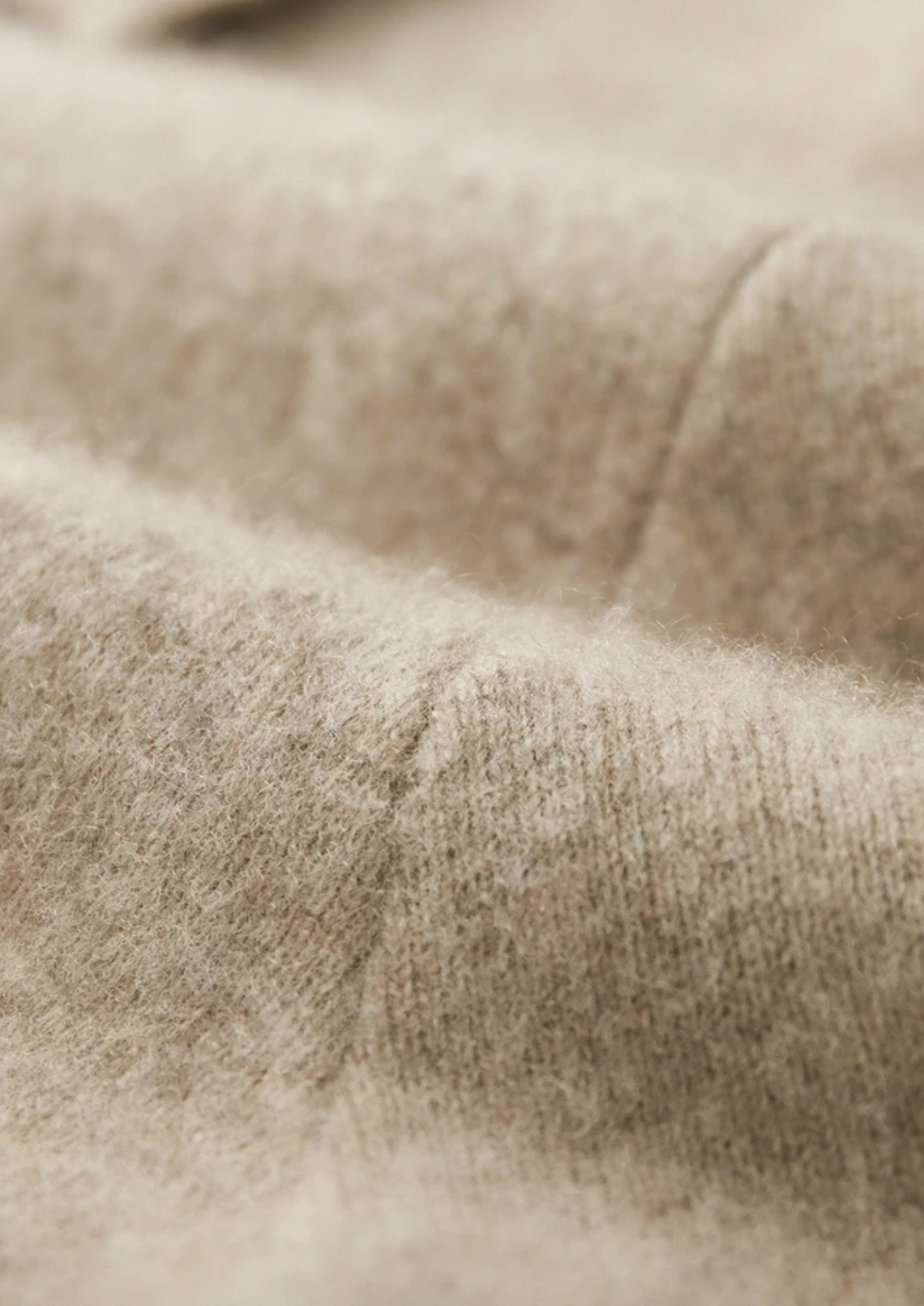 Premium Cashmere Zip Polo Cardigan | Vallentty