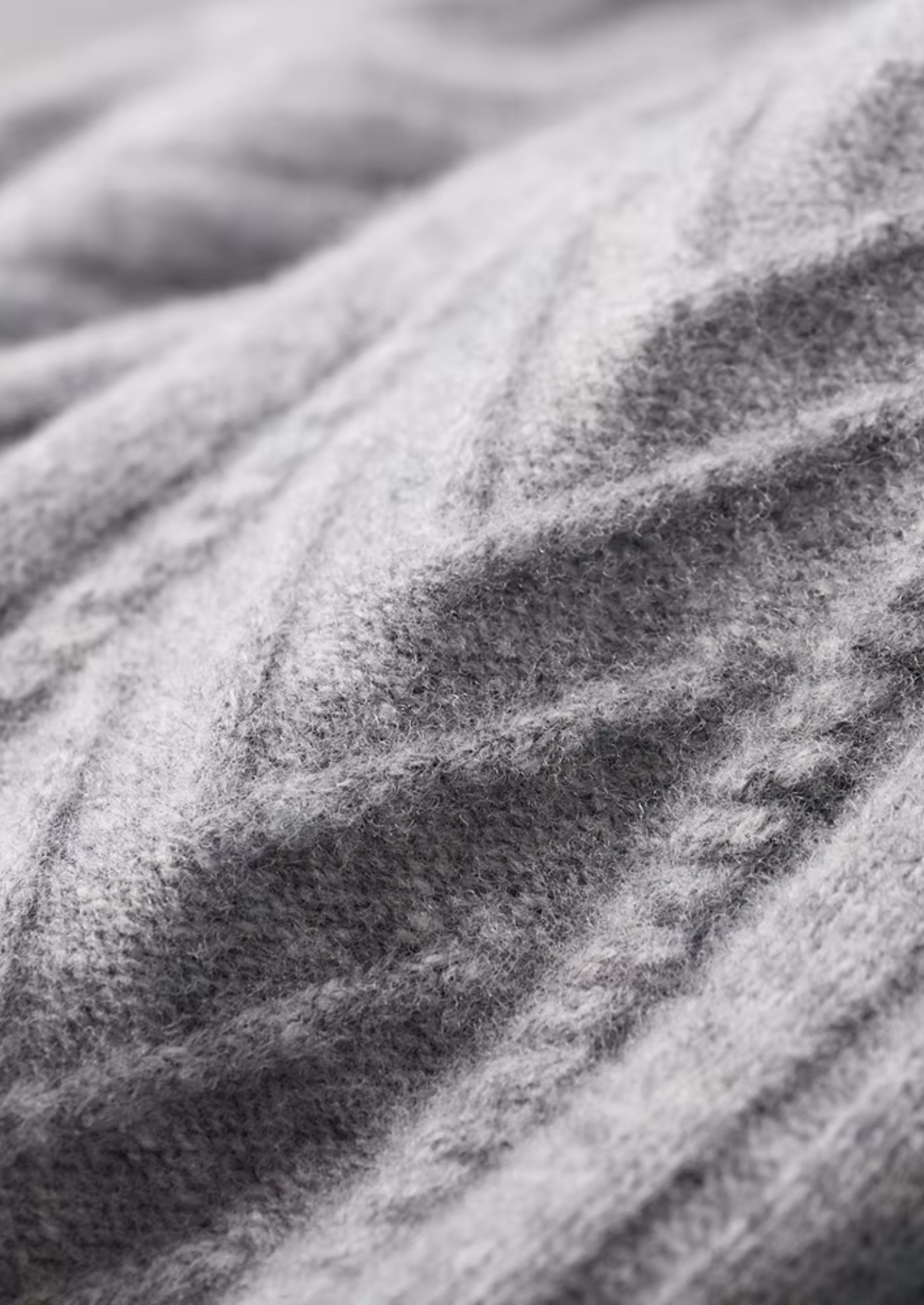 Pure Extra-Fine Merino Wool Patterned Zip Cardigan | Vallentty