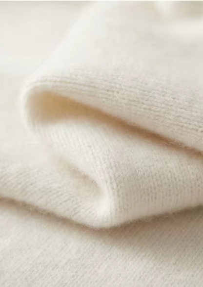 Pure Extra-Fine Merino Wool Classic Button Sweater | Vallentty