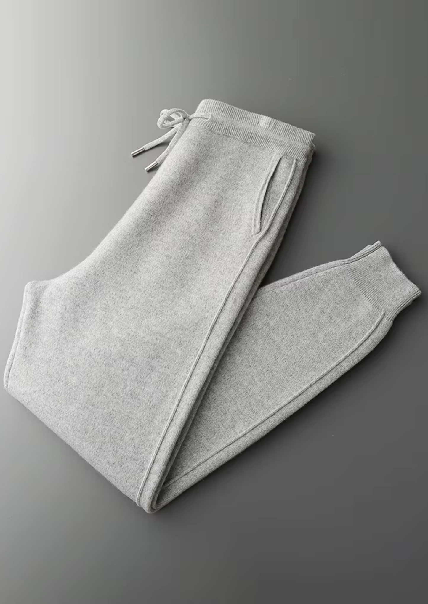 Pure Extra-Fine Merino Wool Leisure Joggers | Vallentty