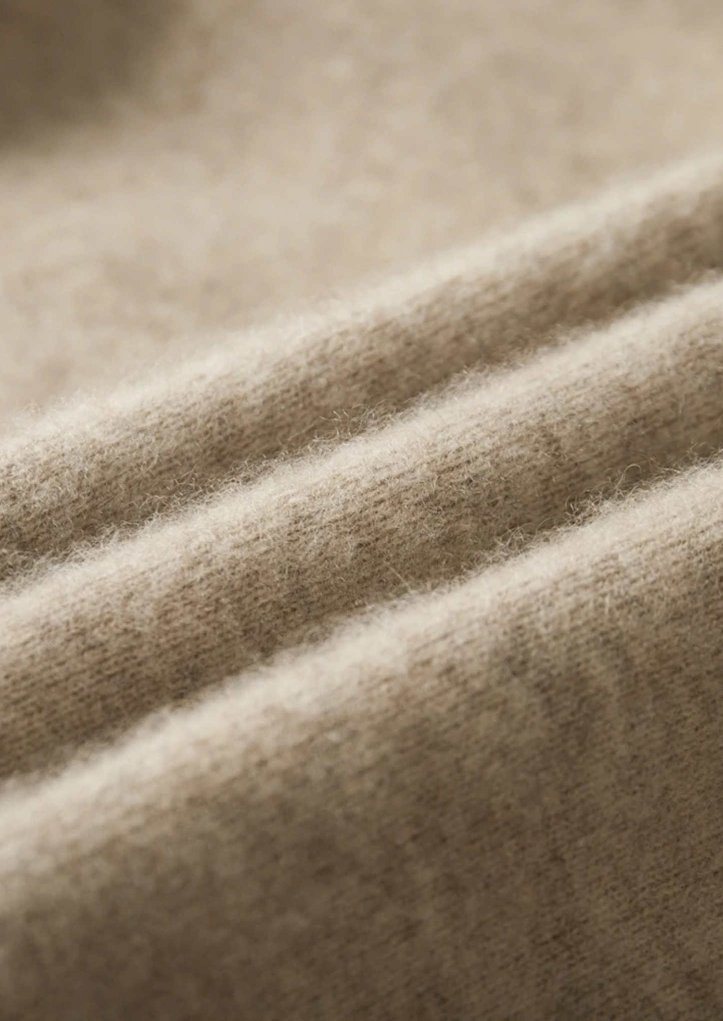 Premium Cashmere Zip Polo Cardigan | Vallentty