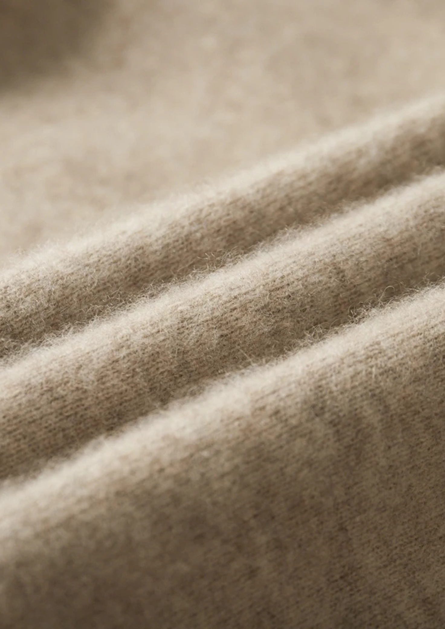 Premium Cashmere Zip Polo Cardigan | Vallentty