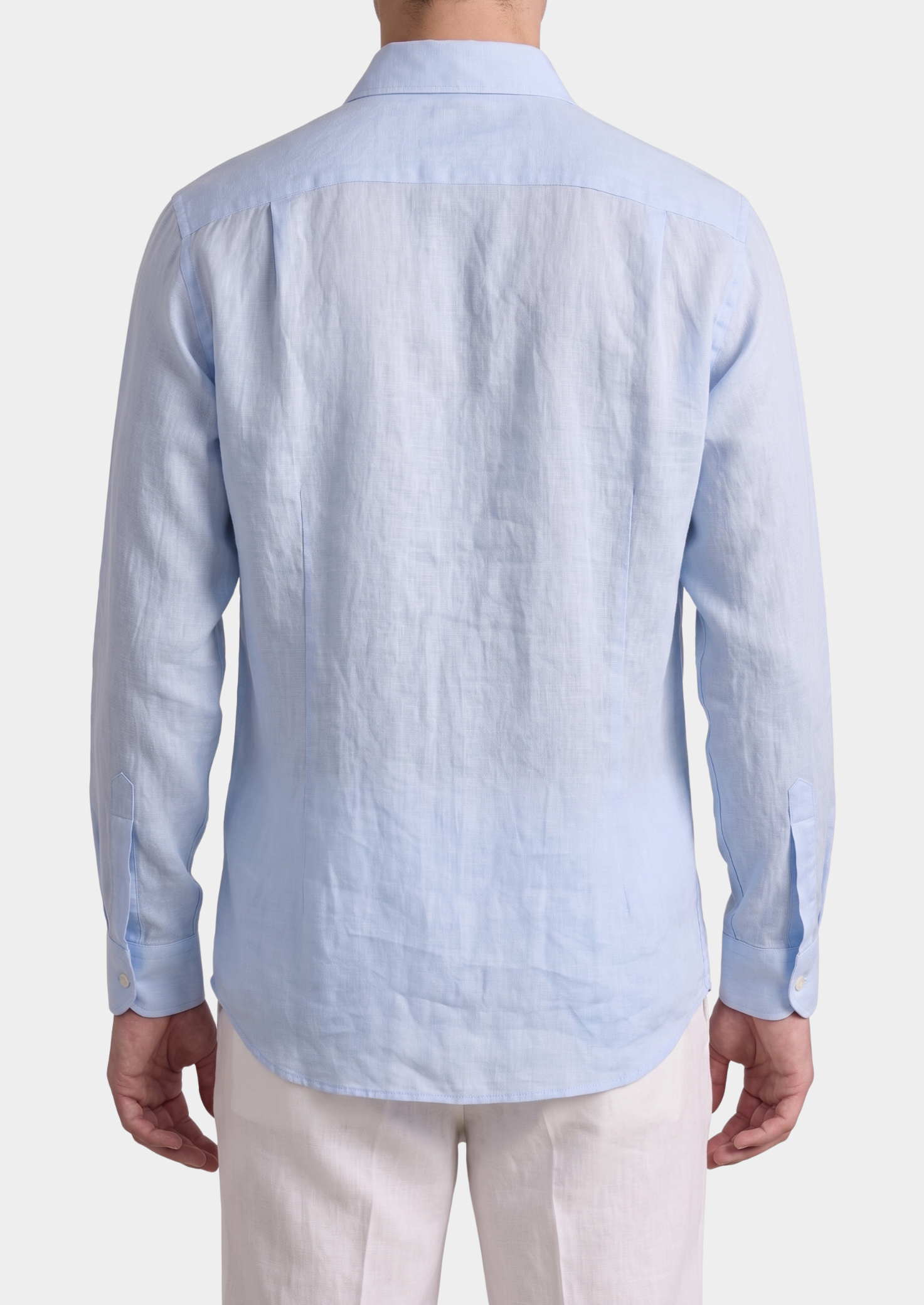 Amalfi Coastal Shirt - Light Blue | Vallentty