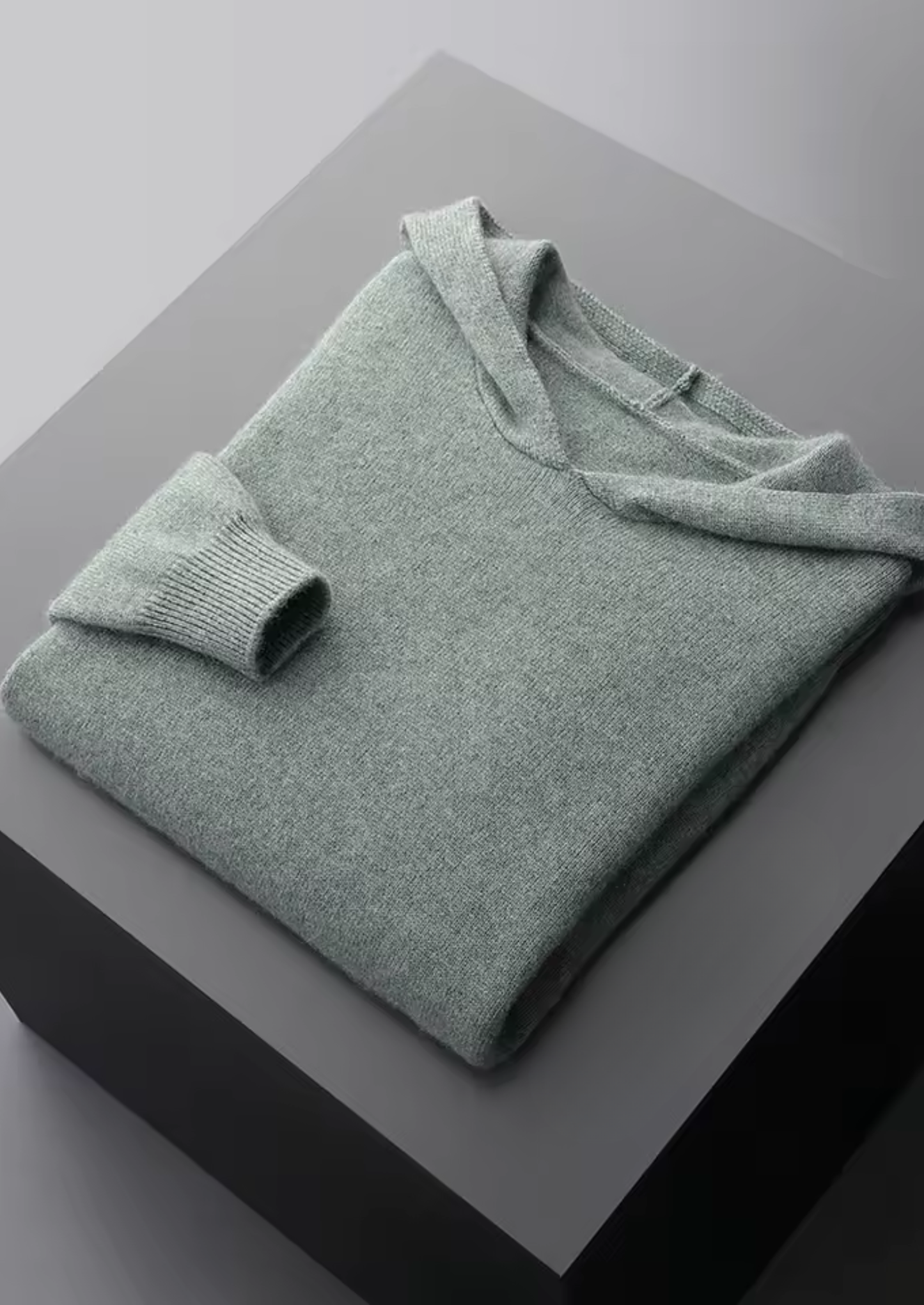 Premium Cashmere Essential Hoodie | Vallentty