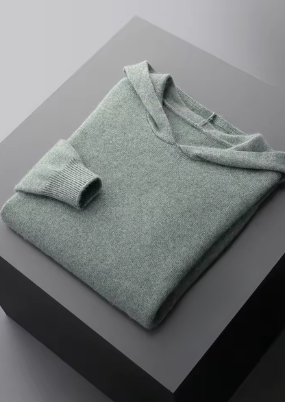 Premium Cashmere Essential Hoodie | Vallentty