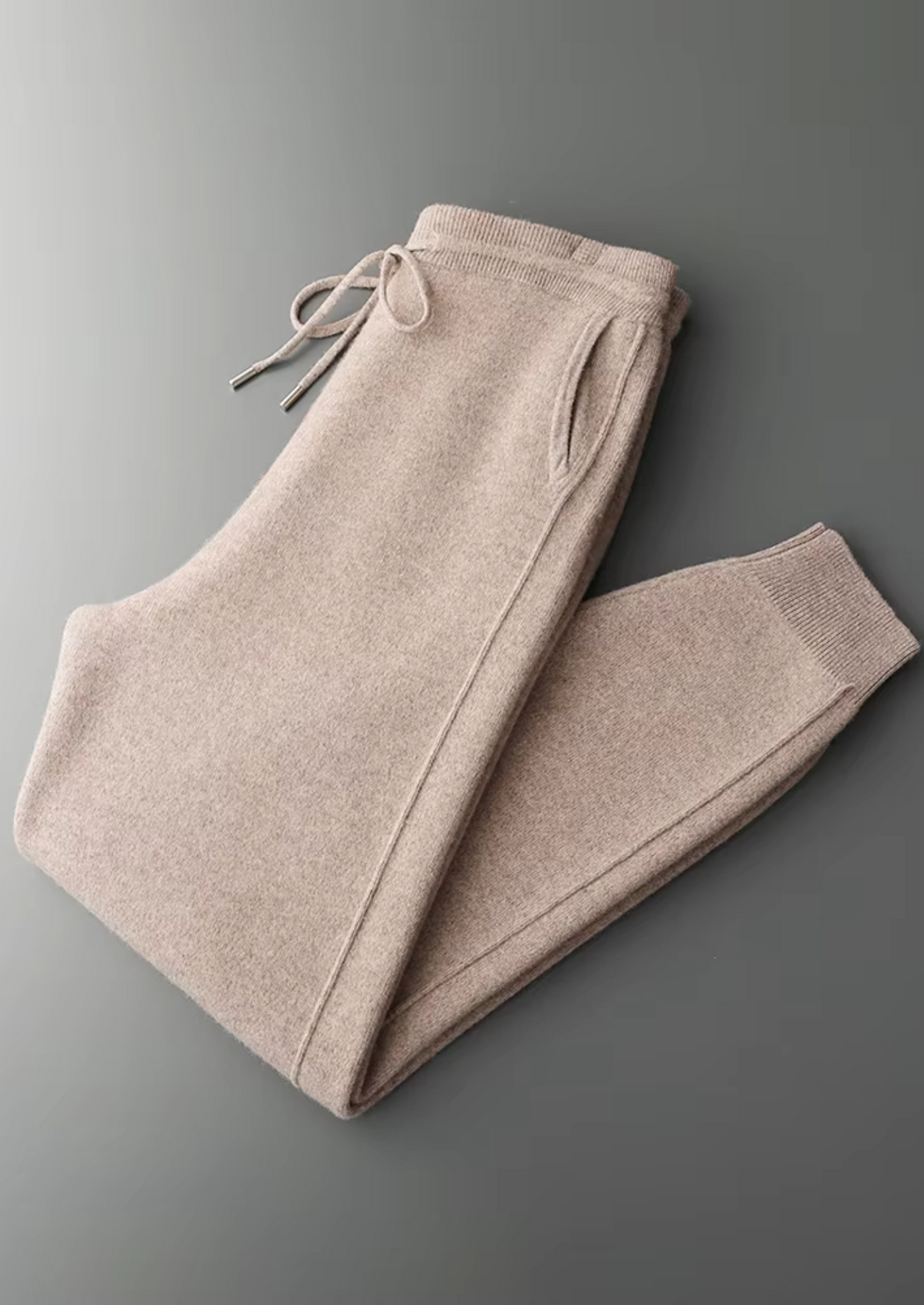Pure Extra-Fine Merino Wool Leisure Joggers | Vallentty