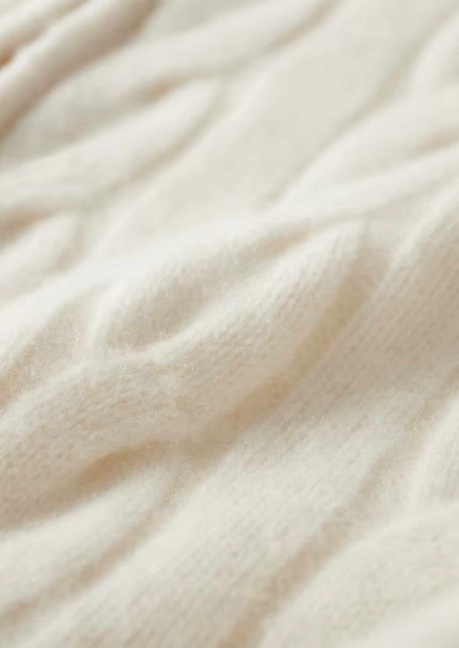 Pure Extra-Fine Merino Wool Dual-Zip Cable Cardigan | Vallentty