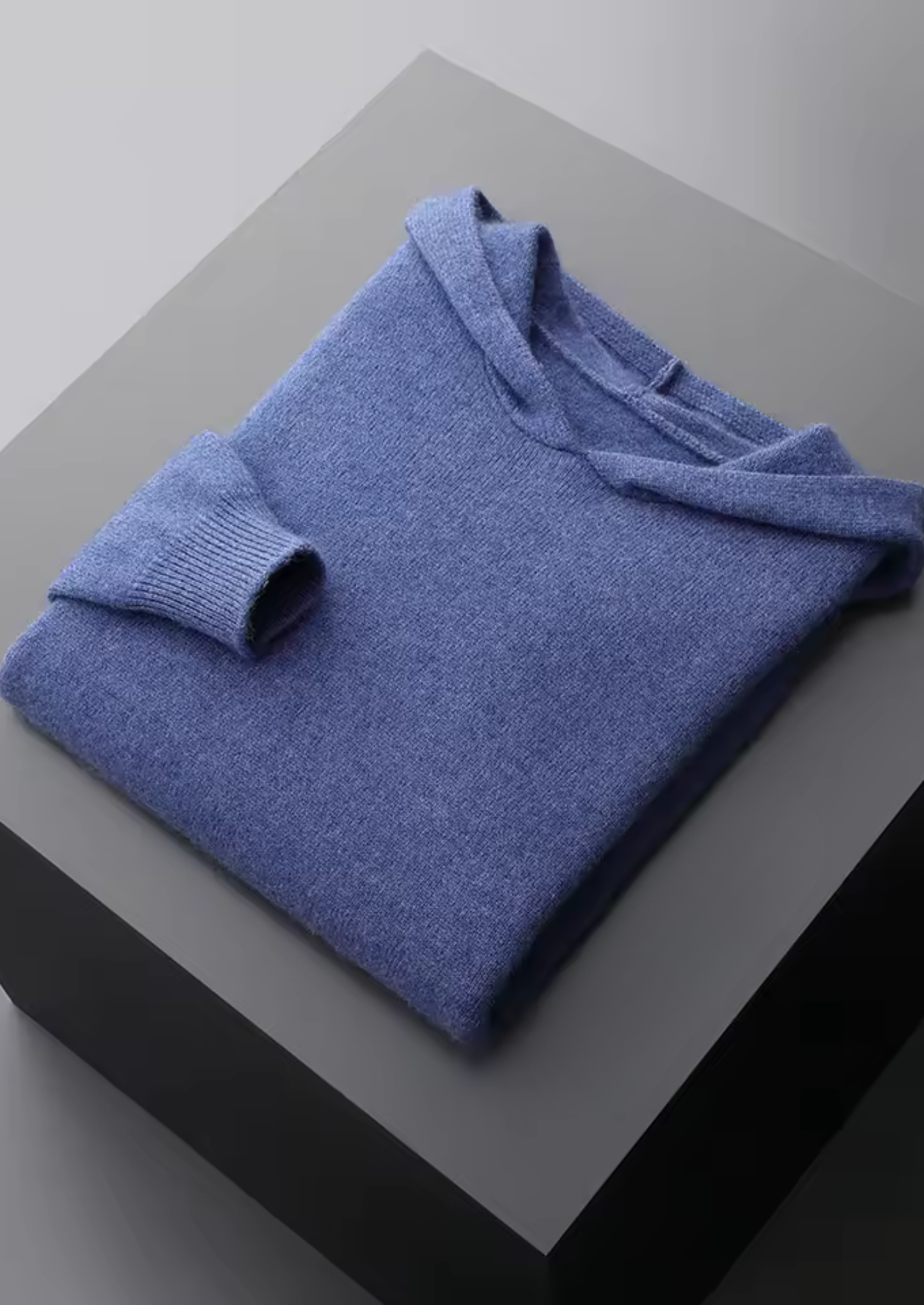 Premium Cashmere Essential Hoodie | Vallentty