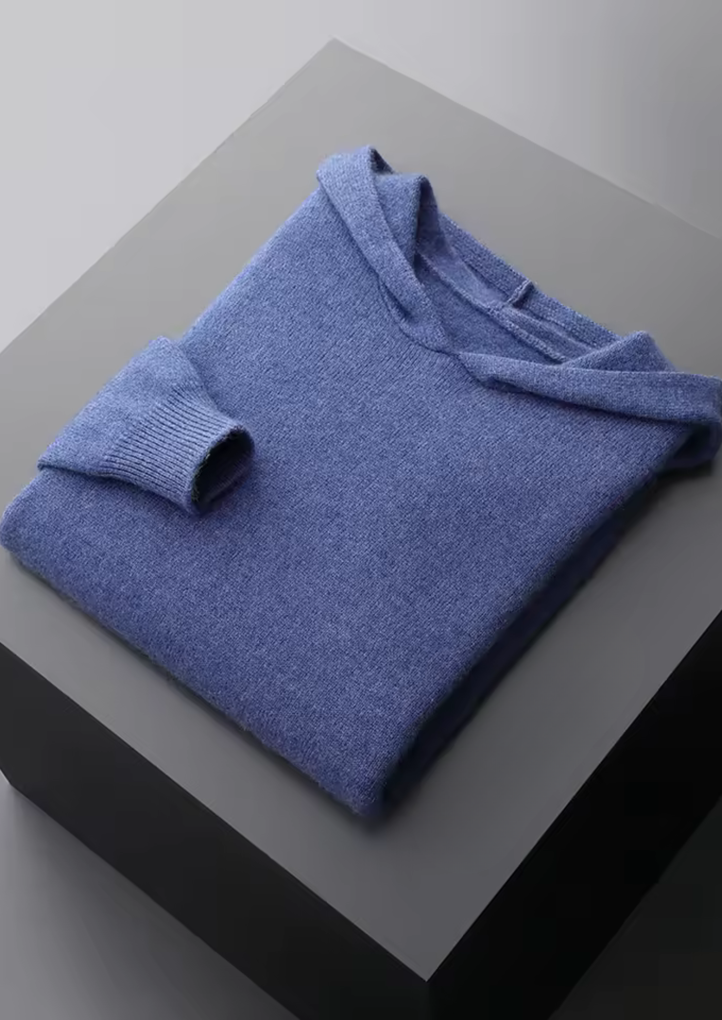 Premium Cashmere Essential Hoodie | Vallentty
