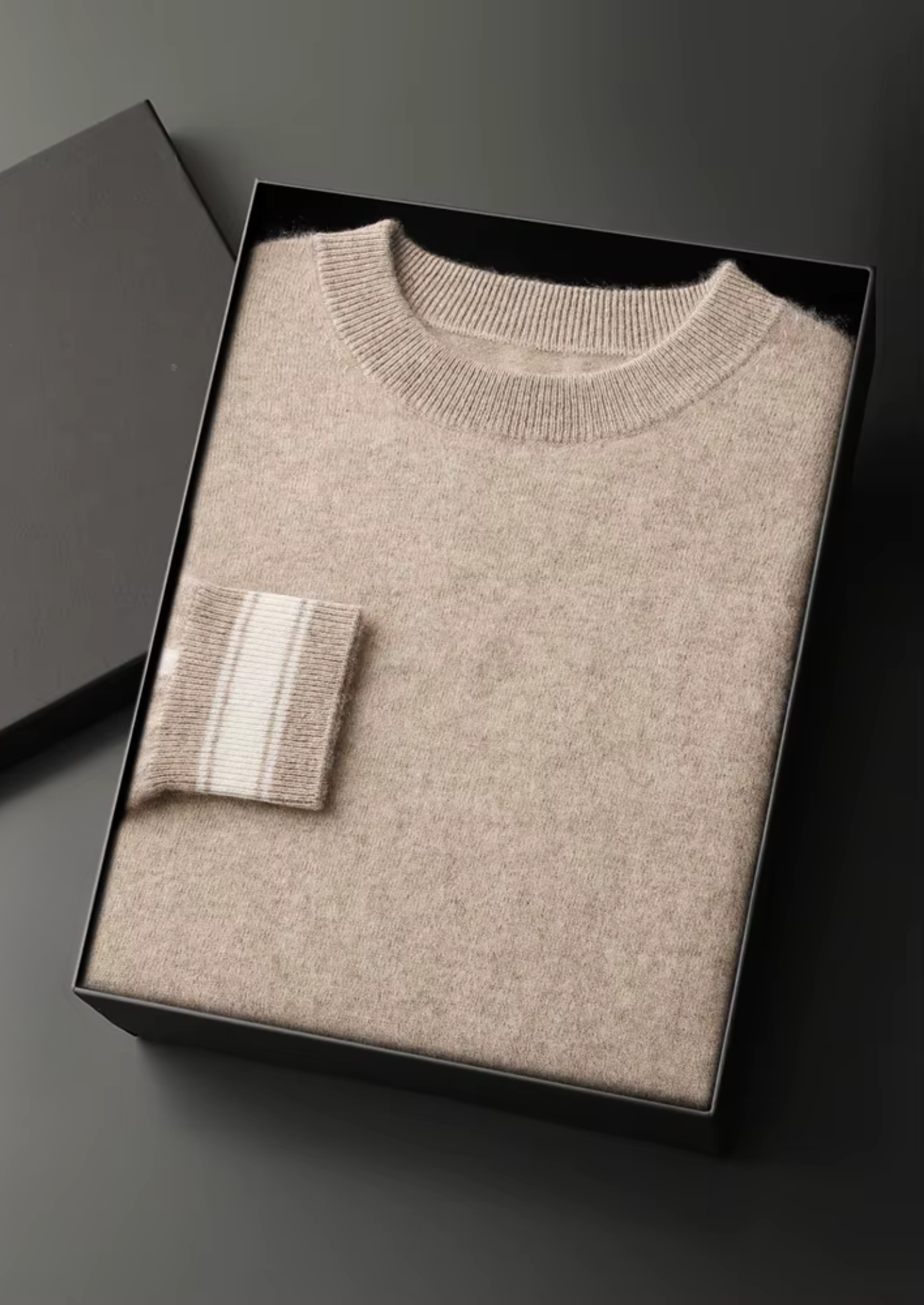 Premium Cashmere Sand Vienna Leisure Set | Vallentty
