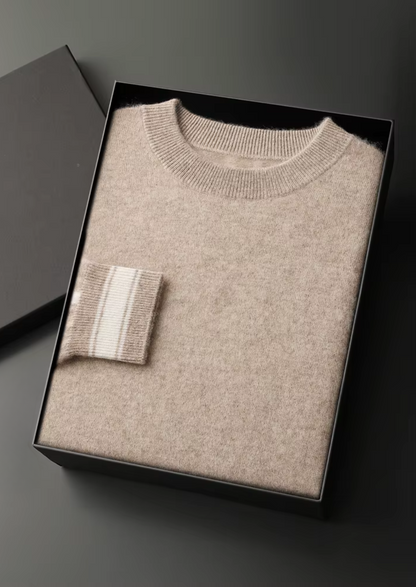 Premium Cashmere Sand Vienna Leisure Set | Vallentty