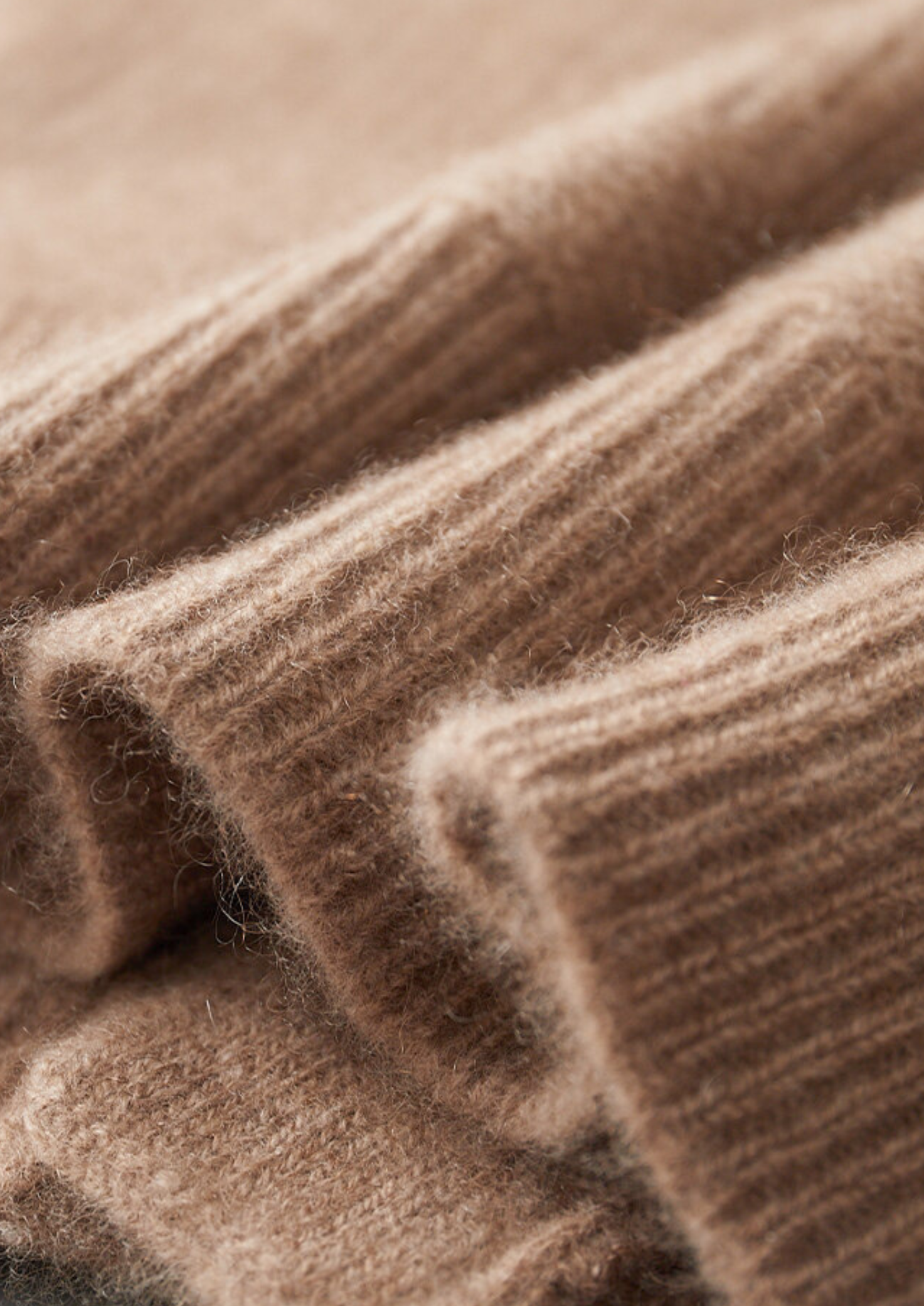 Pure Cashmere Beige Button Overshirt | Vallentty