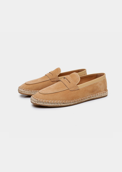 Penny Seaside Espadrilles - Beige | Vallentty